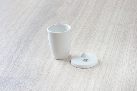 Kelímek pro stanovení prchavé kapaliny, porcelán