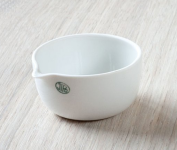 Misky žíhací hluboké s výlevkou, porcelán