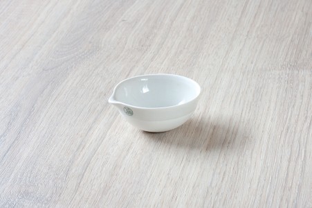 Misky odpařovací hluboké s výlevkou, porcelán