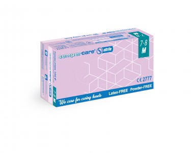 Rukavice nitrilové nezaprašované Sempercare® Nitrile