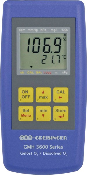Oximetry přenosné GREISINGER GMH 3611 / GMH 3651