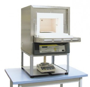 Pec laboratorní muflová NABERTHERM L 9/11/SW s váhou a softwarem pro určení žíhací ztráty